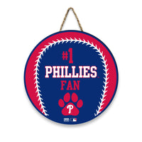 Philadelphia Phillies #1 Fan Baseball Sign