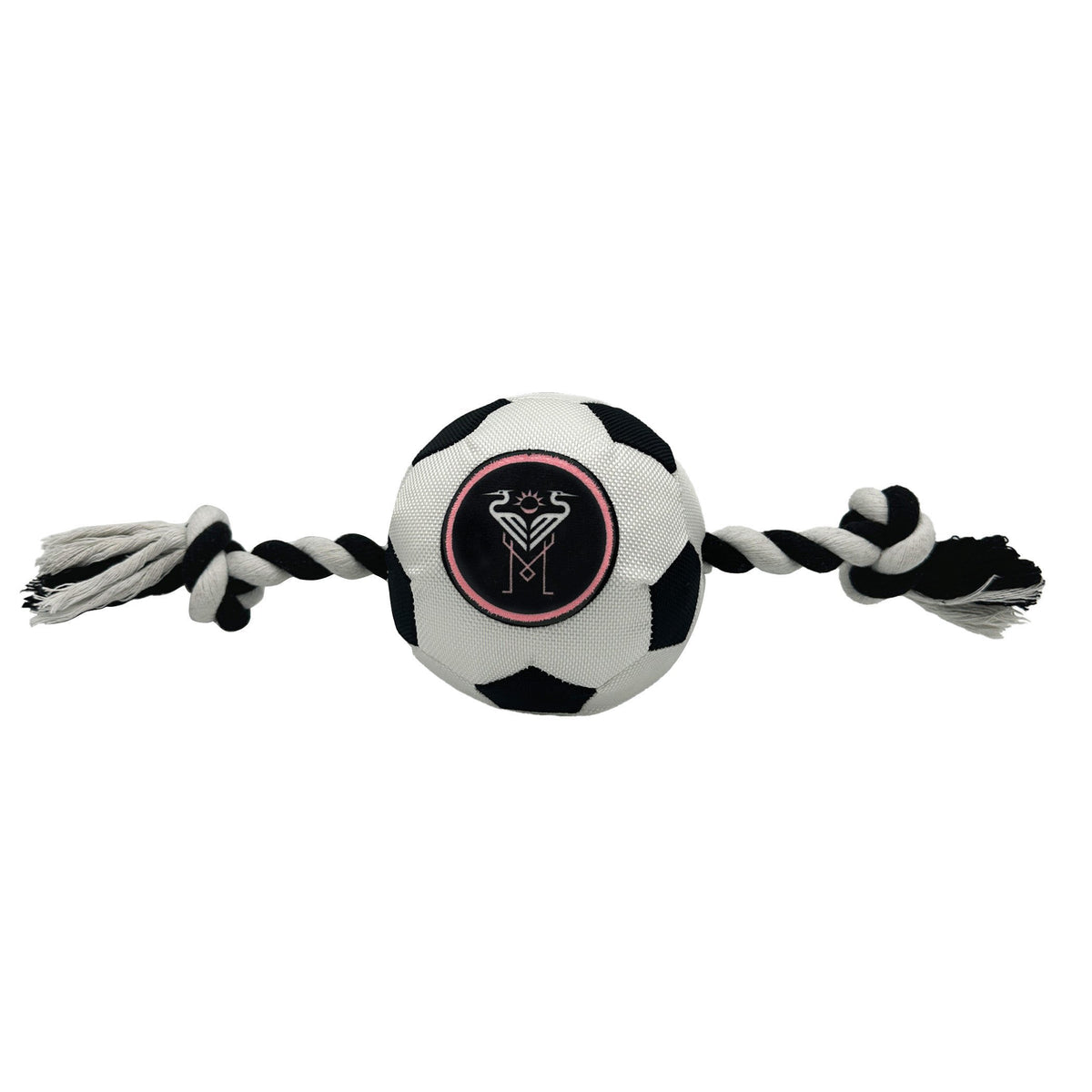 Inter Miami CF Soccer Ball Rope Toy