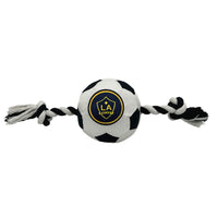 Los Angeles Galaxy Soccer Ball Rope Toy