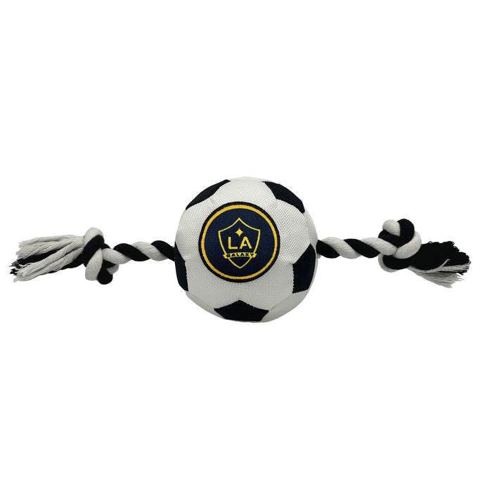 Los Angeles Galaxy Soccer Ball Rope Toy