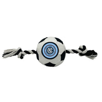 New York City FC Soccer Ball Rope Toy
