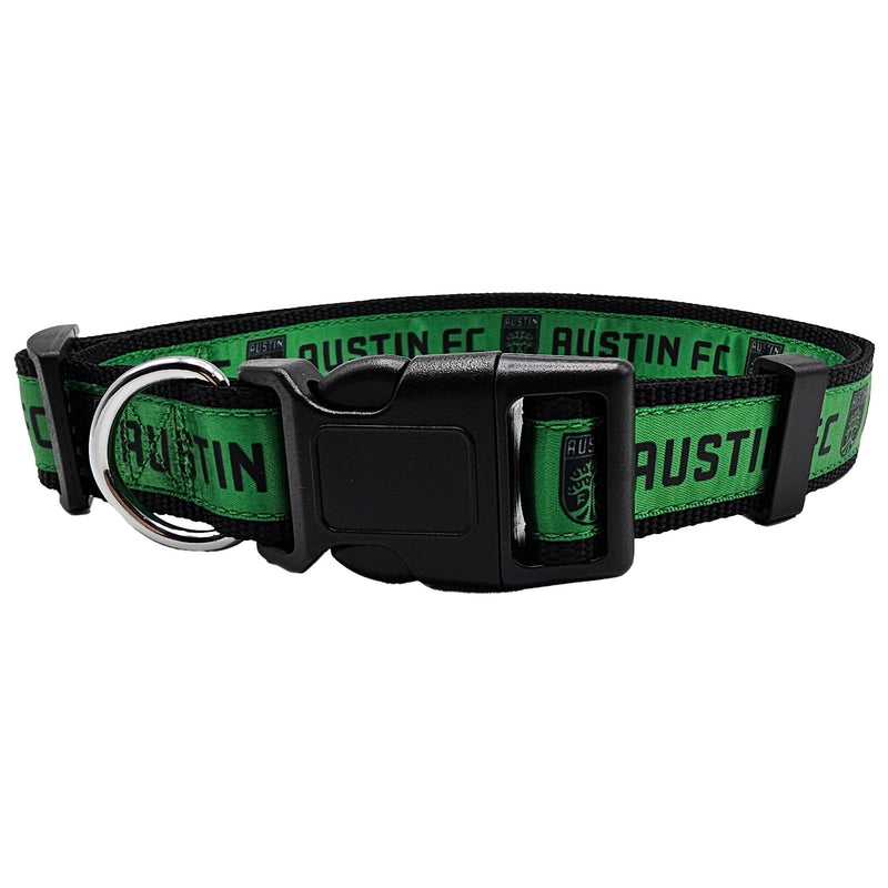 Austin FC Dog Satin Collar or Leash