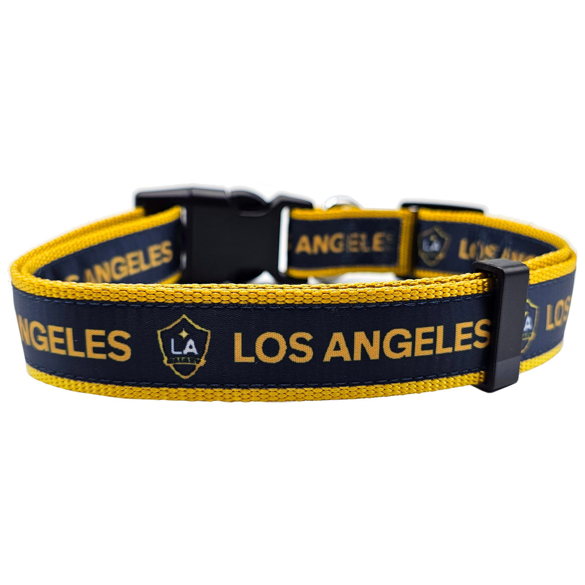 Los Angeles Galaxy Dog Satin Collar or Leash