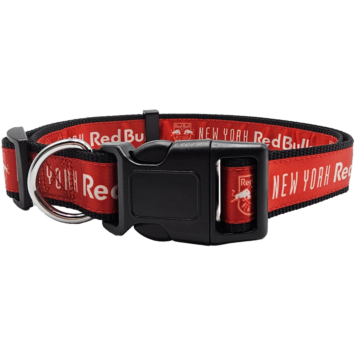 New York Red Bulls Dog Satin Collar or Leash