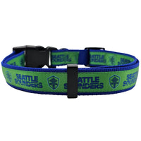 Seattle Sounders FC Dog Satin Collar or Leash