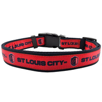 St Louis City SC Dog Satin Collar or Leash