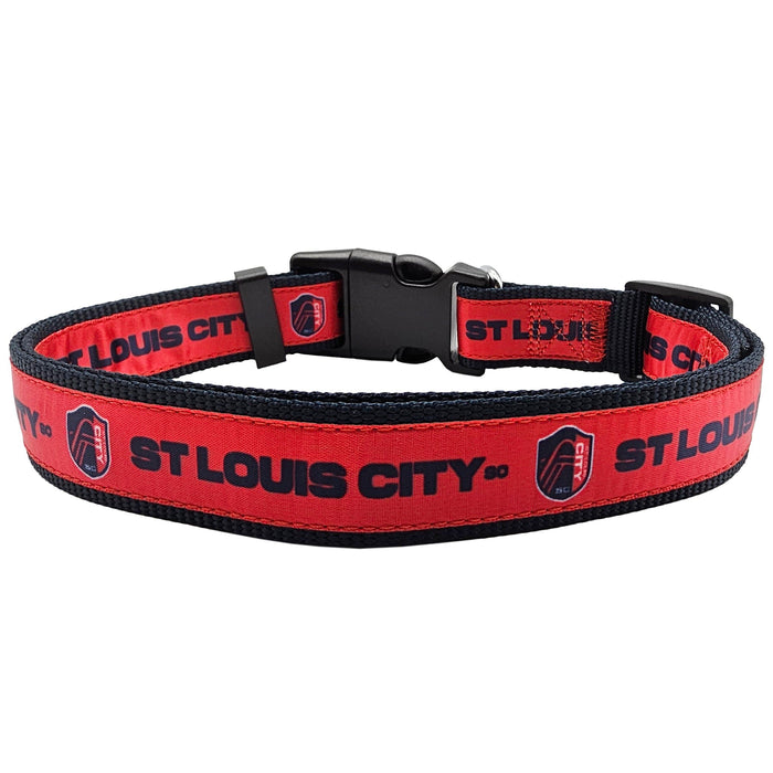 St Louis City SC Dog Satin Collar or Leash