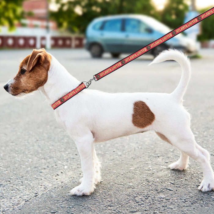 Atlanta United FC Dog Satin Collar or Leash