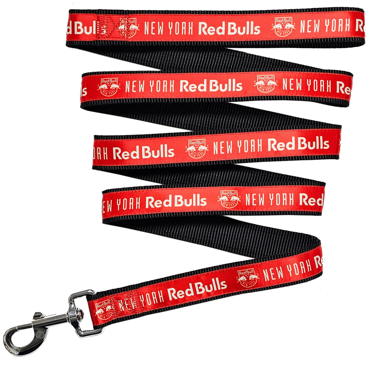 New York Red Bulls Dog Satin Collar or Leash