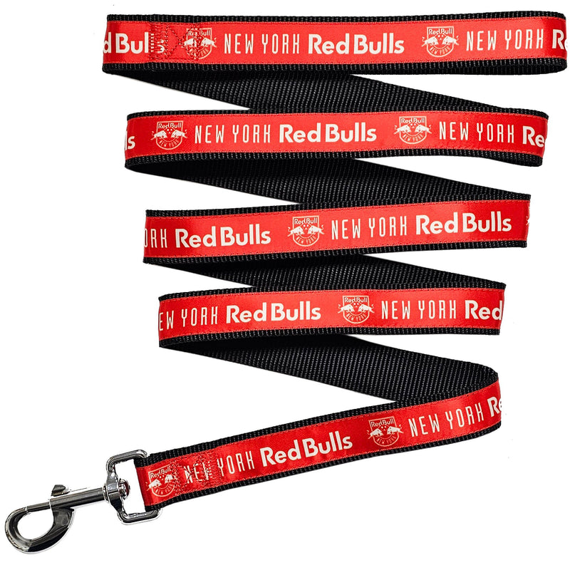 New York Red Bulls Dog Satin Collar or Leash