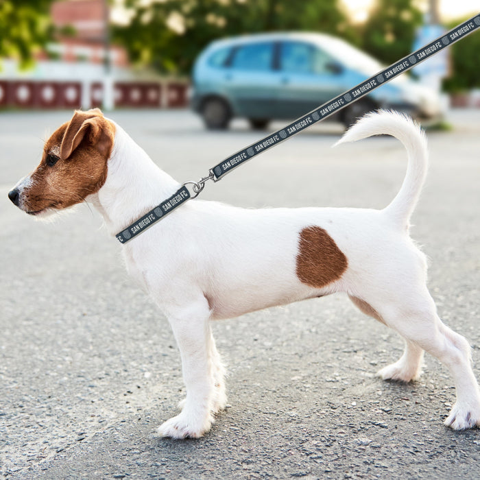 San Diego FC Dog Satin Collar or Leash