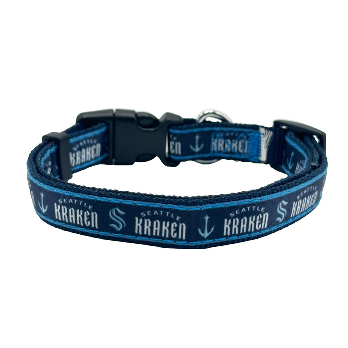 Seattle Kraken Dog Satin Collar or Leash