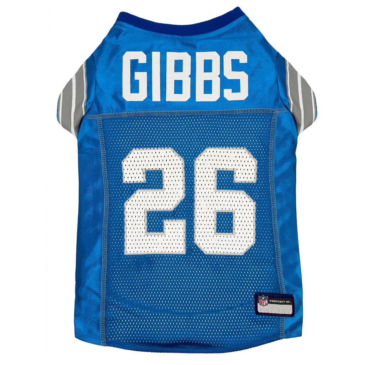 Detroit Lions Jahmyr Gibbs 26 Pet Jersey