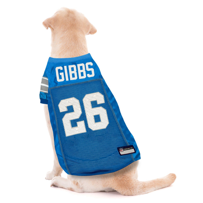 Detroit Lions Jahmyr Gibbs 26 Pet Jersey