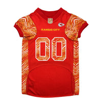 Kansas City Chiefs Zubaz Pet Jersey