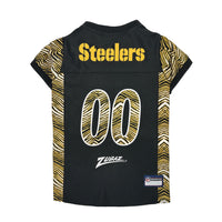 Pittsburgh Steelers Zubaz Pet Jersey