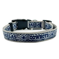 Dallas Cowboys Dog Zubaz Collar or Leash
