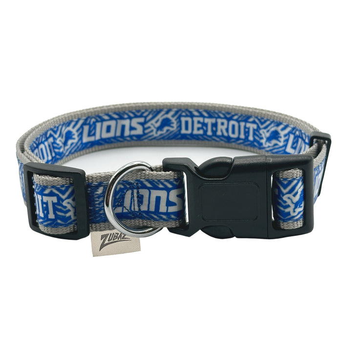 Detroit Lions Dog Zubaz Collar or Leash