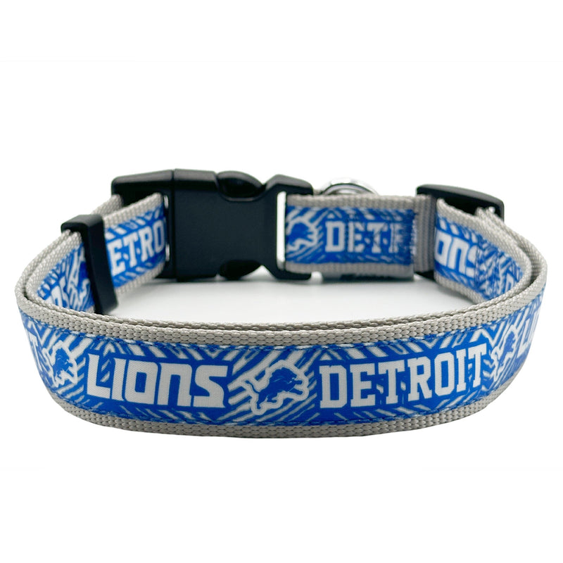 Detroit Lions Dog Zubaz Collar or Leash