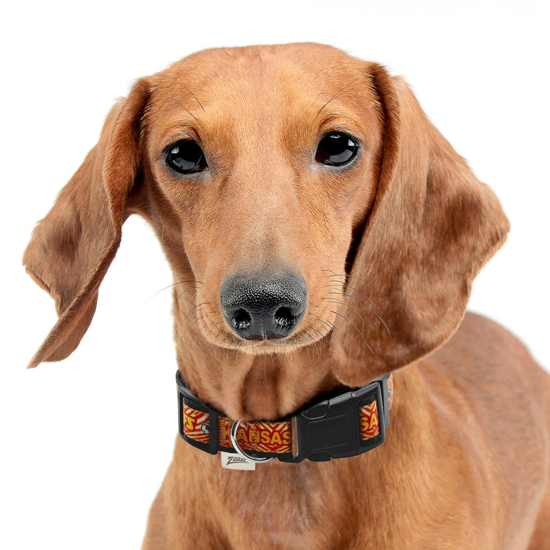 Kansas City Chiefs Dog Zubaz Collar or Leash