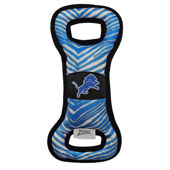 Detroit Lions Zubaz Pull Tug Toy