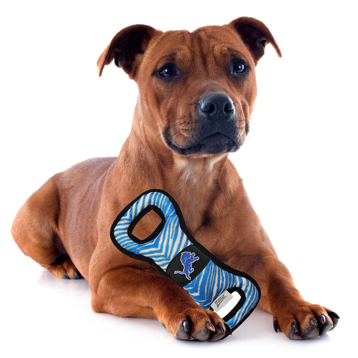 Detroit Lions Zubaz Pull Tug Toy