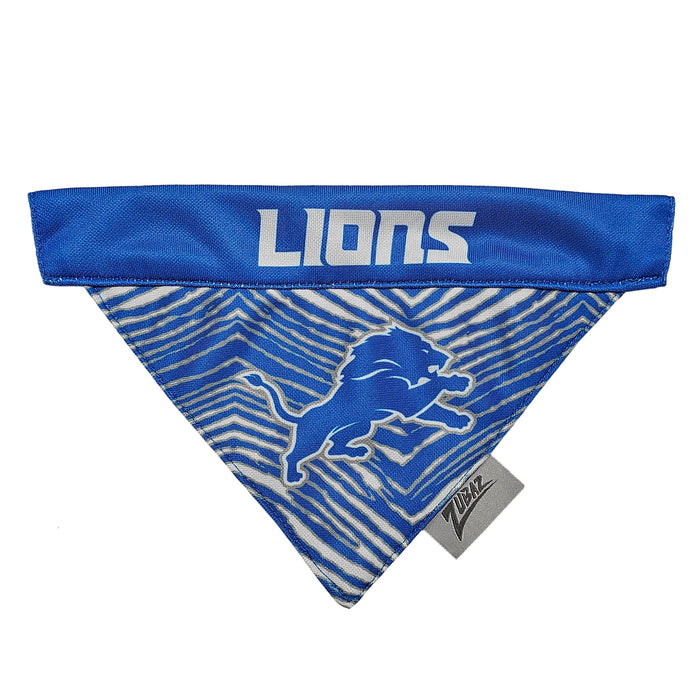 Detroit Lions Zubaz Reversible Slide-On Bandana