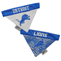 Detroit Lions Zubaz Reversible Slide-On Bandana