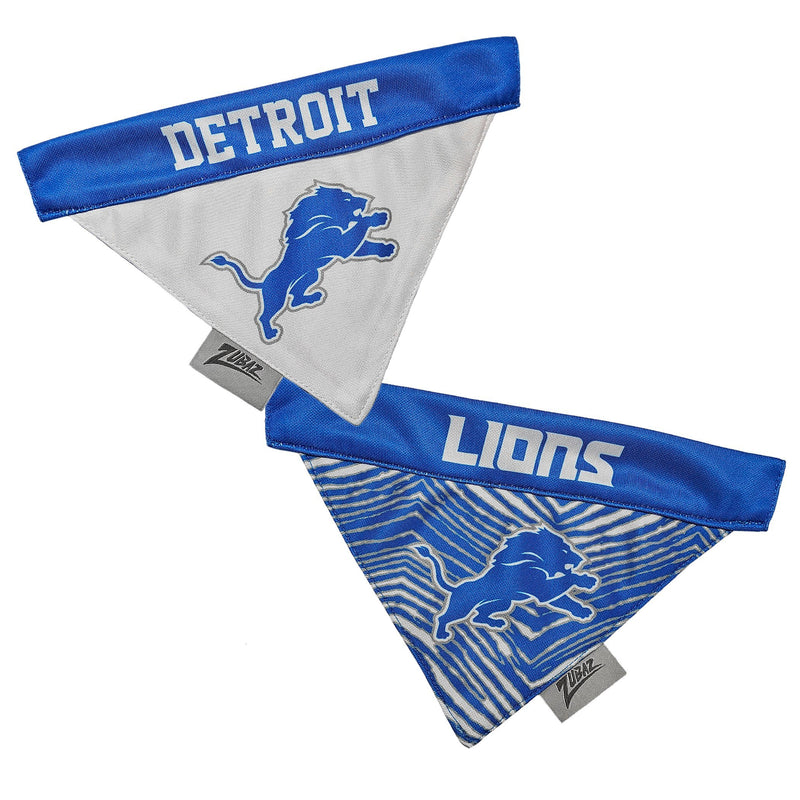 Detroit Lions Zubaz Reversible Slide-On Bandana