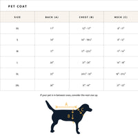 Pendleton Charcoal Ombre Plaid Dog Coat