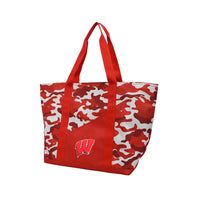 WI Badgers Super-Duty Camo Tote