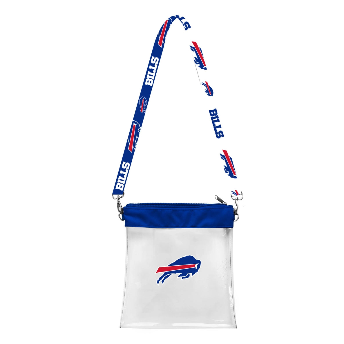 Buffalo Bills Clear Pattern Strap Bag