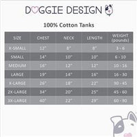 Crumb Licker All-Cotton Sleeveless Pet Shirt - White