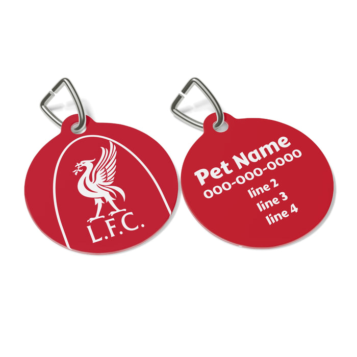 Liverpool FC 25/26 Home Kit-Inspired ID Tag