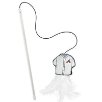 Atlanta Braves Team Jersey Wand with Cat Nip