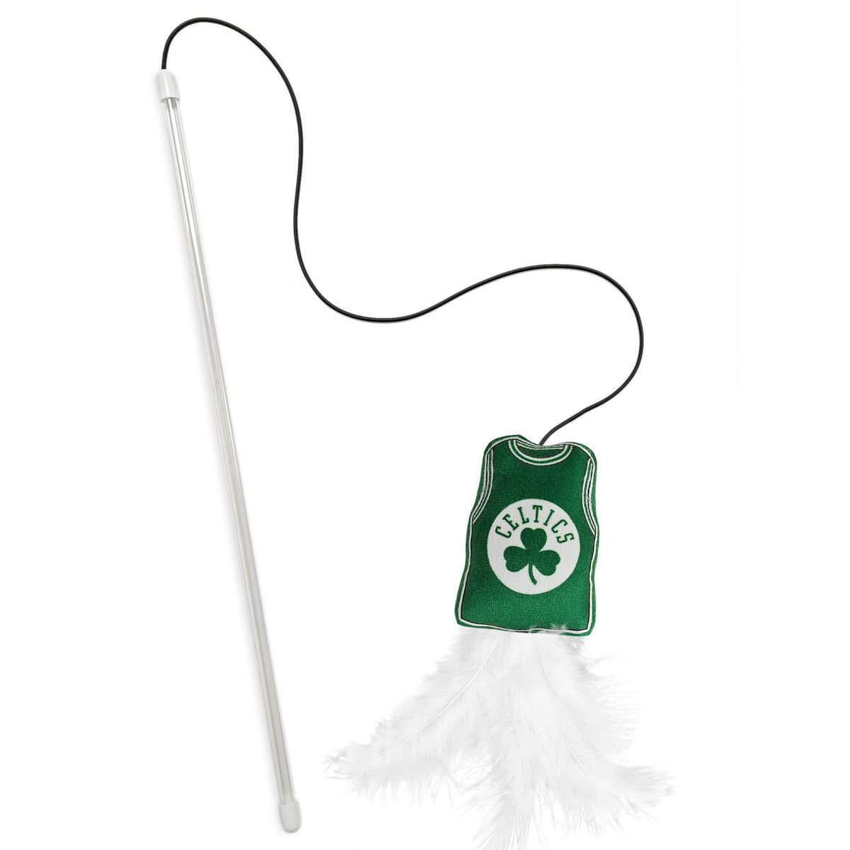 Boston Celtics Team Jersey Wand with Cat Nip