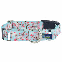 Cherry Blossoms Buckle Martingale Dog Collar – EarthStyle
