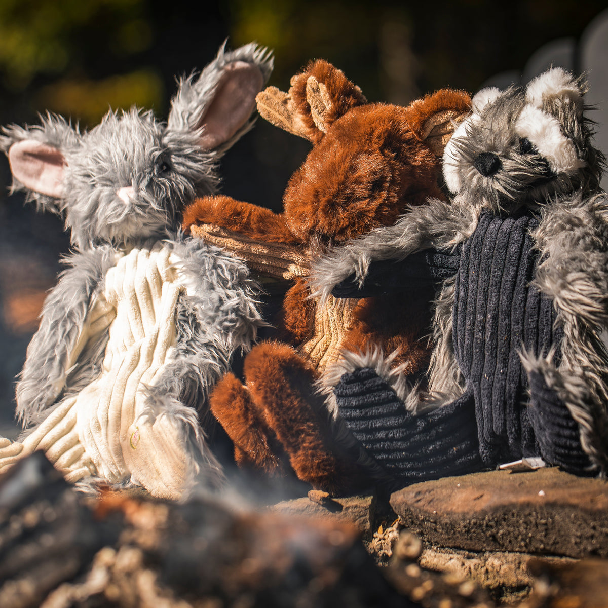 Birch Bunny X-Brace™ Plush Dog Toy