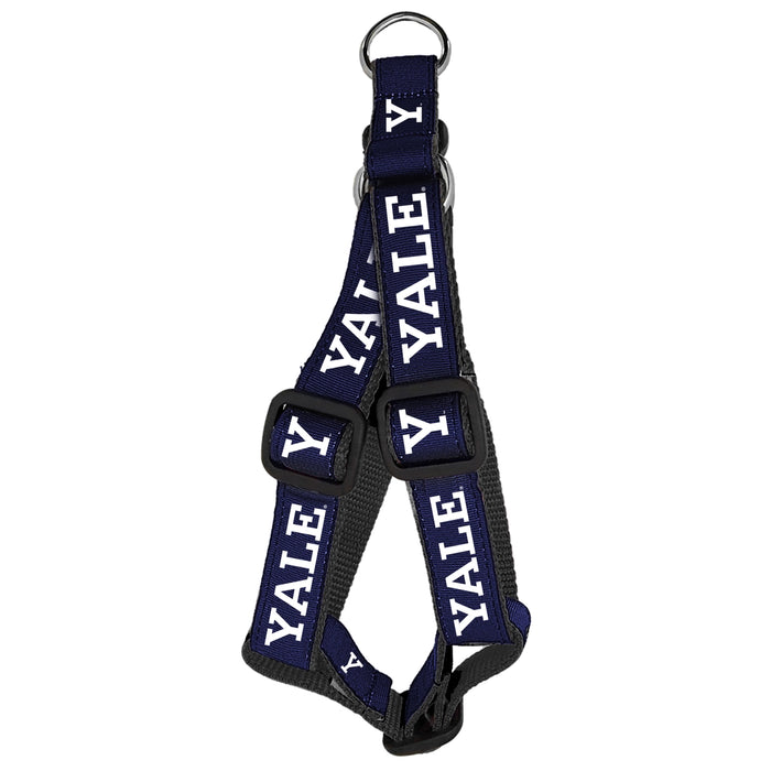 Yale Bulldogs Nylon Dog Step-In Harness