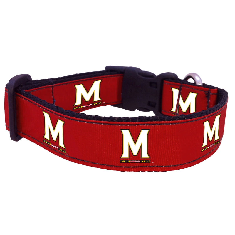 Maryland Terrapins Nylon Dog Collar or Leash