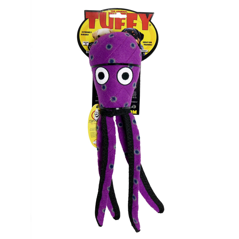 Tuffy Ocean Creature Series - Squid Tough Toy