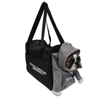 TCU Horned Frogs Furry Fan Pet Carrier