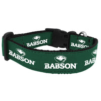 Babson College Beavers Nylon Dog Collar and Leash