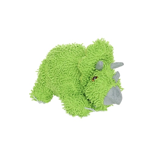 Mighty Microfiber Ball - Triceratops Tough Toy