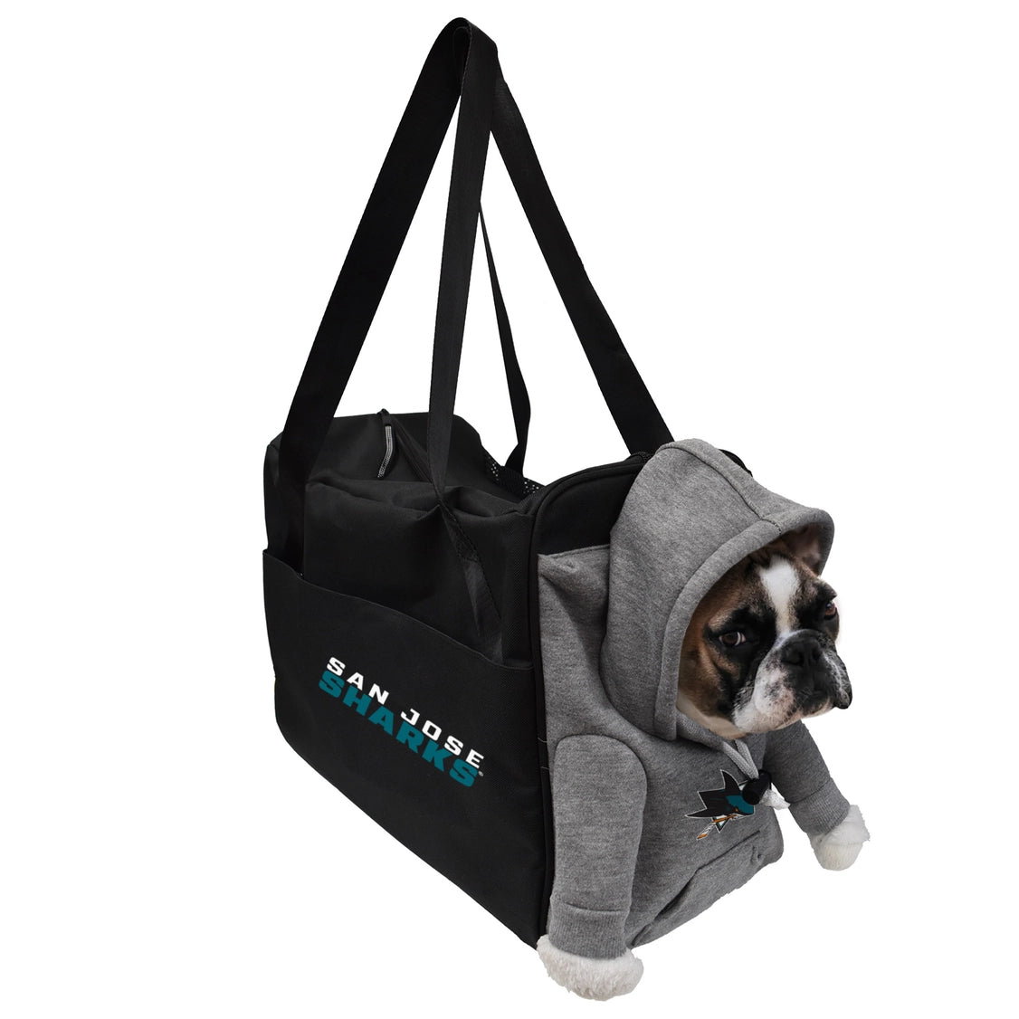 San Jose Sharks Furry Fan Pet Carrier