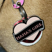 Mamas Girl Pet ID Tag