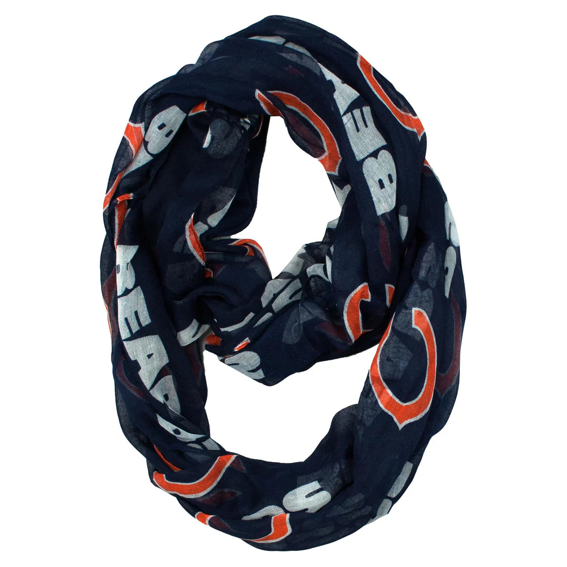 Chicago Bears Sheer Infinity Scarf