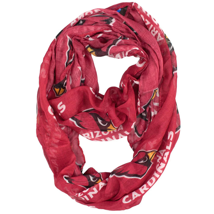 AZ Cardinals Sheer Infinity Scarf