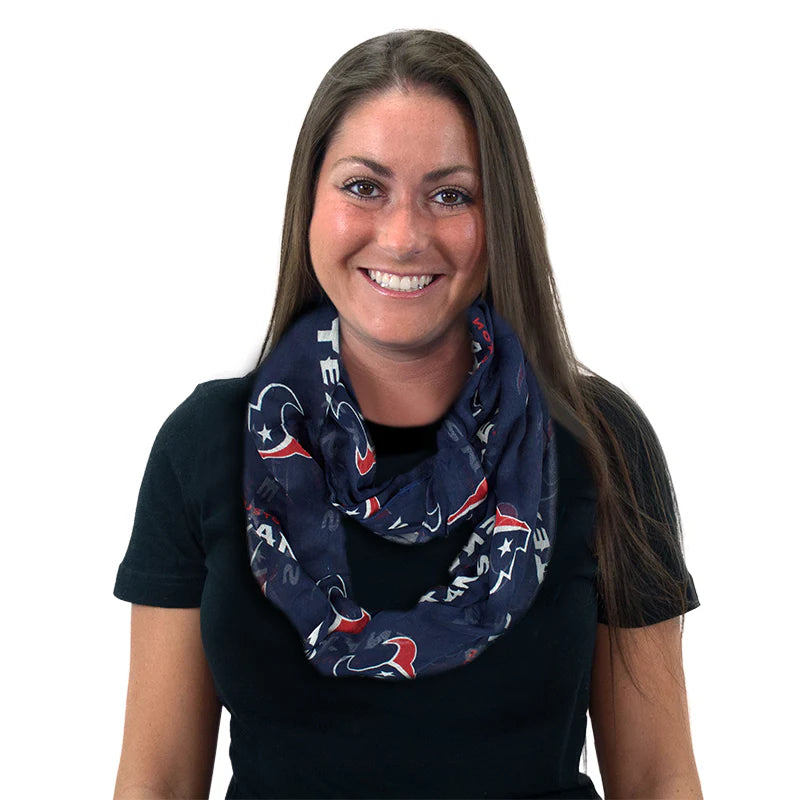 Houston Texans Sheer Infinity Scarf