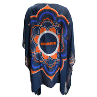 Chicago Bears Caftan Flower